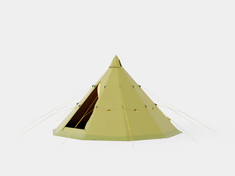 Finnmark 6-8 Tent 3D Model