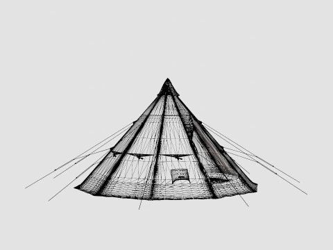 Finnmark 6-8 Tent 3D Model