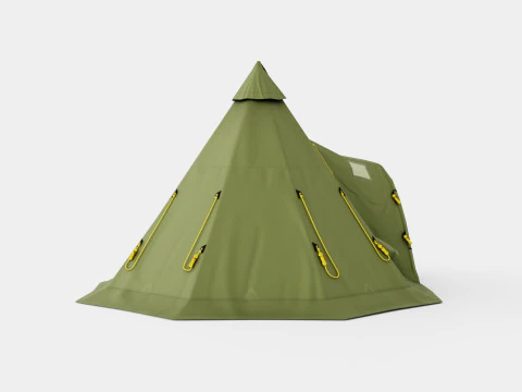 Varanger 4-6 Camp Outer Tent incl Pole 3D Model