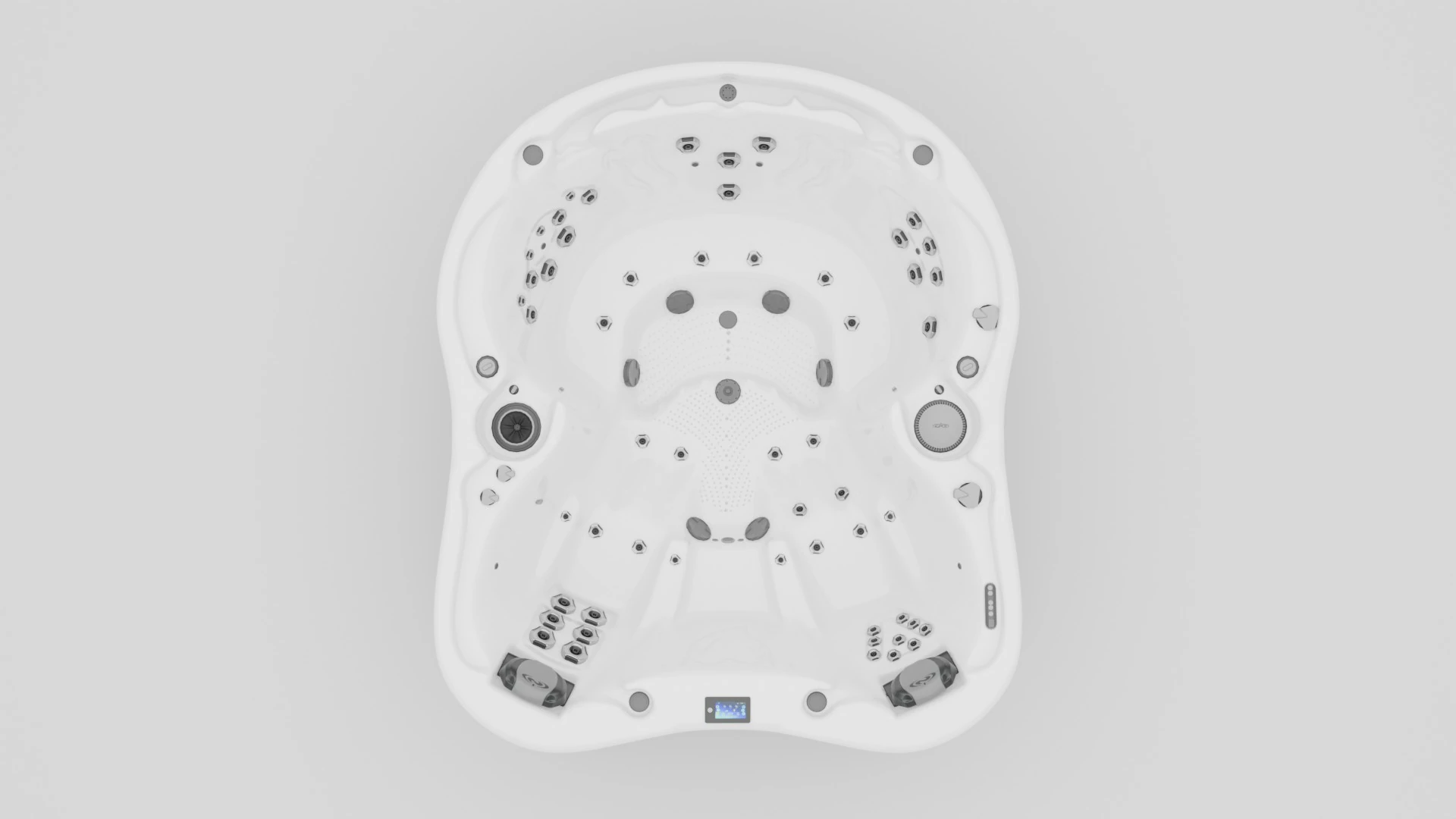 D1 Spas Amore Bay 3D Model .c4d .max .obj .3ds .fbx .stl .blend