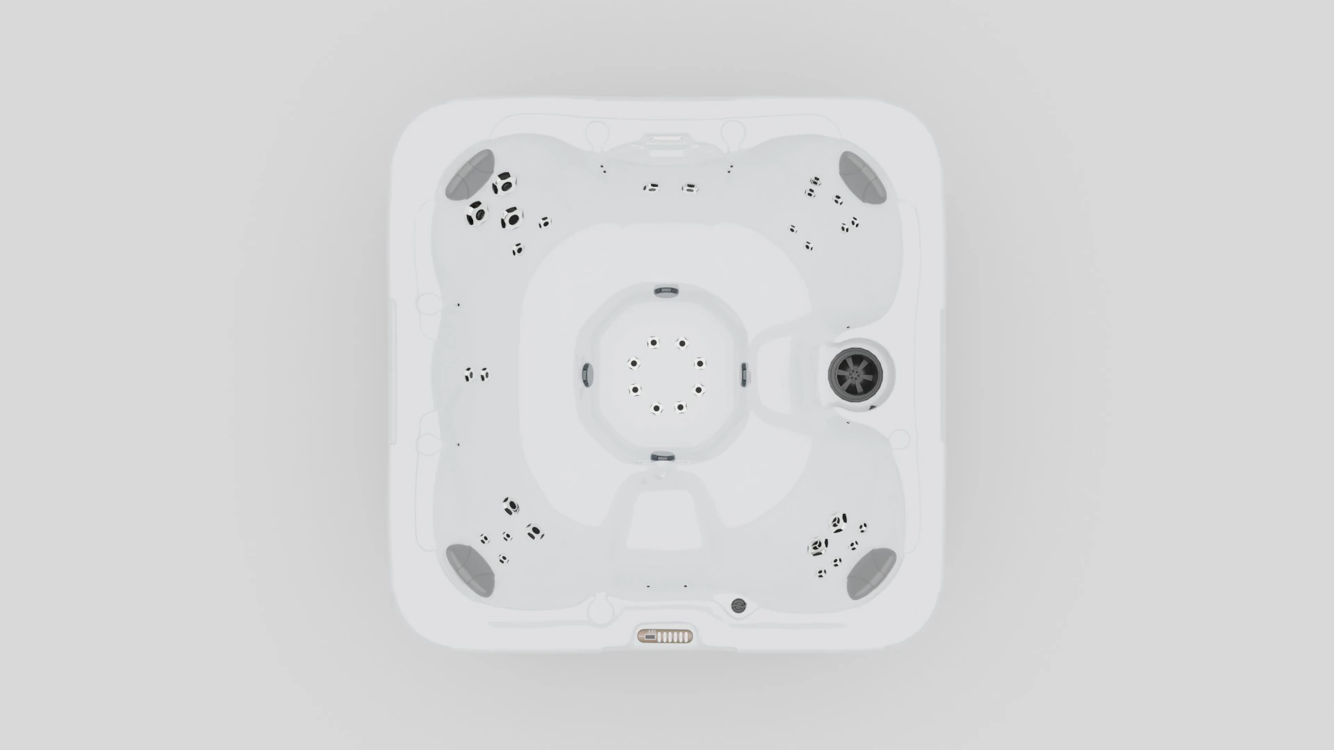 D1 Spas Breeze 3D Model .c4d .max .obj .3ds .fbx .stl .blend 