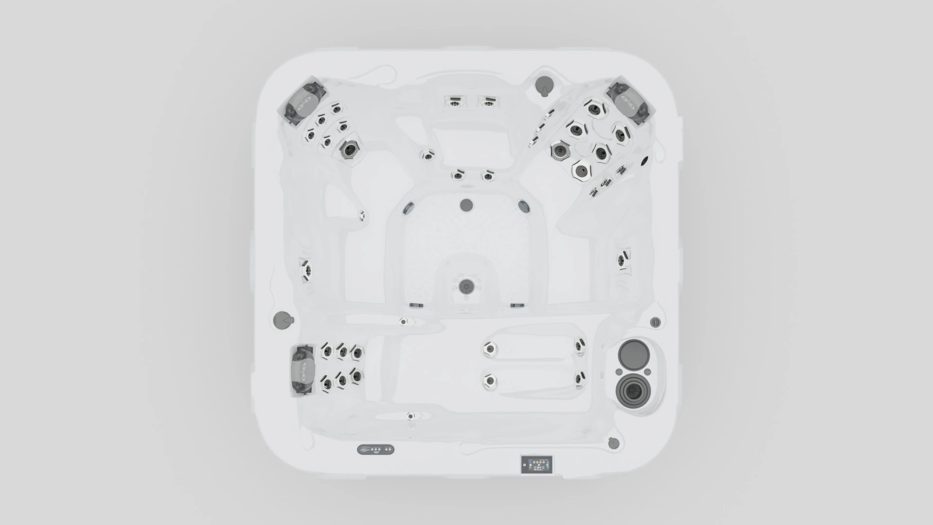 D1 Spas Chairman 3D Model .c4d .max .obj .3ds .fbx .stl .blend