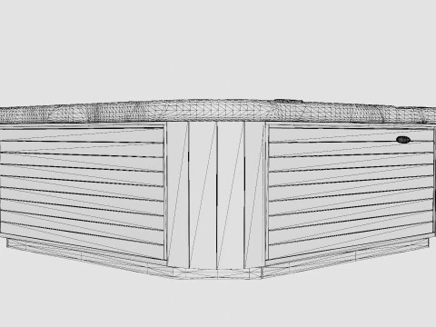 D1 Spas Chairman 3D Model