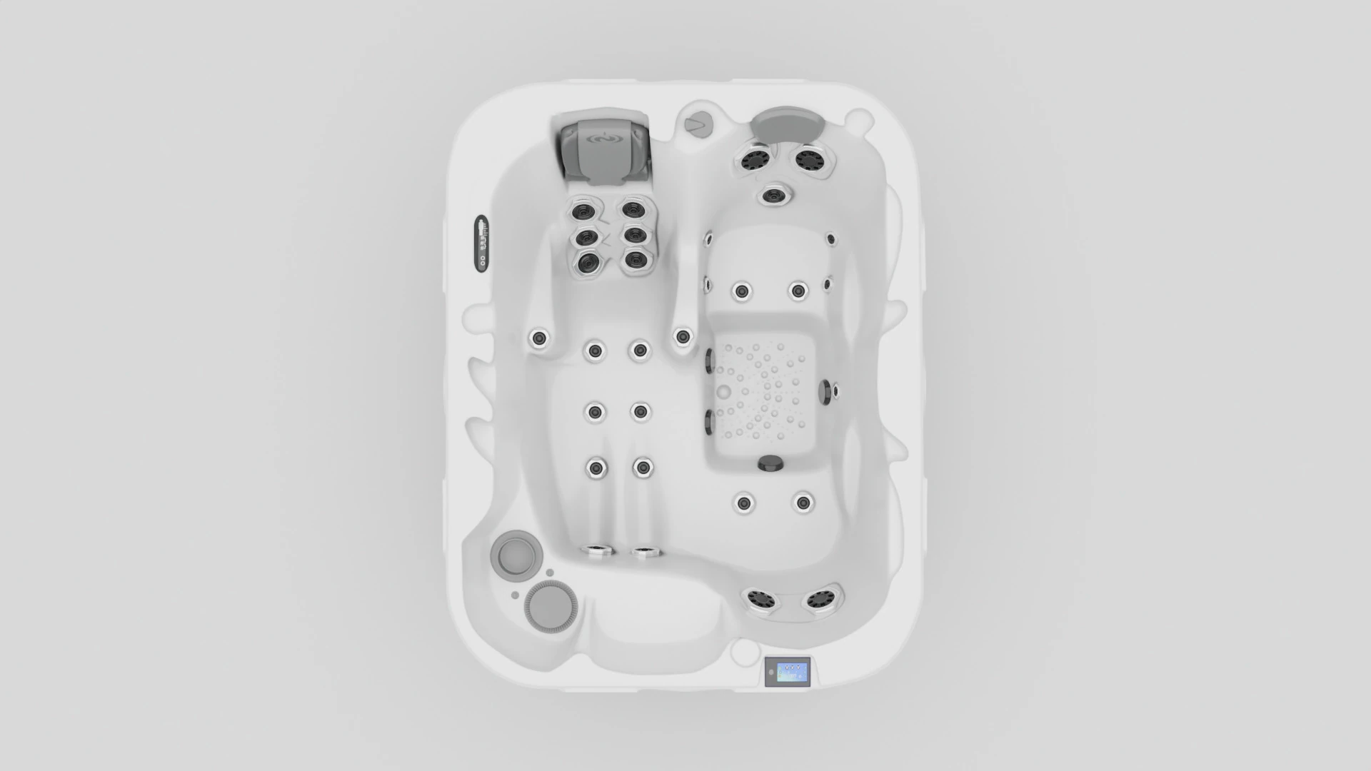 D1 Spas Triad 36 3D Model .c4d .max .obj .3ds .fbx .stl .blend 
