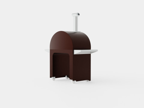 Pizza M-bord Oven 3D Модель