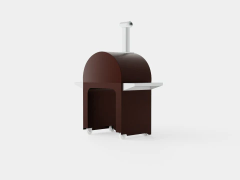Pizza M-bord Oven 3D Model