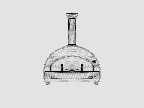 Pizza Top Oven Modello 3D