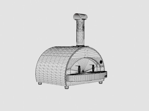 Pizza Top Oven Modello 3D