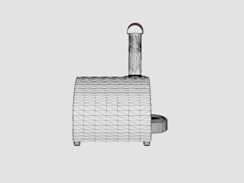 Pizza Top Oven Modello 3D