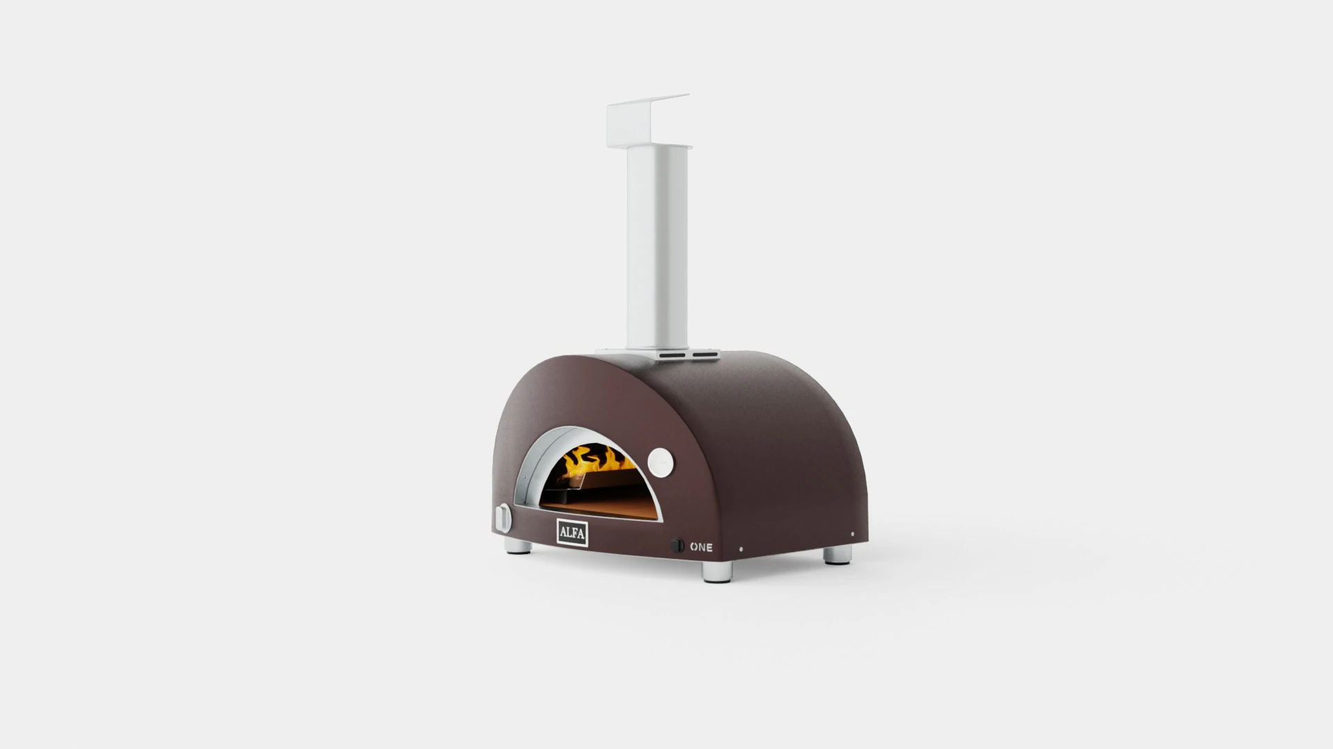 One Gas Pizza Oven 3D Model .c4d .max .obj .3ds .fbx .stl .blend