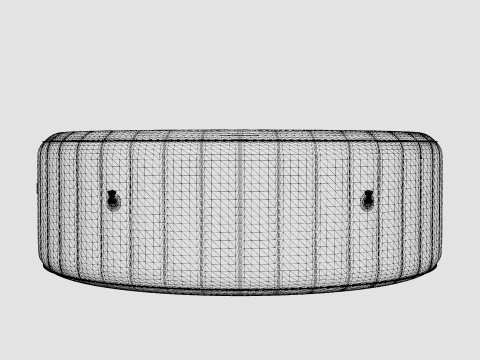 MSPA Ottoman 6p 3D Model