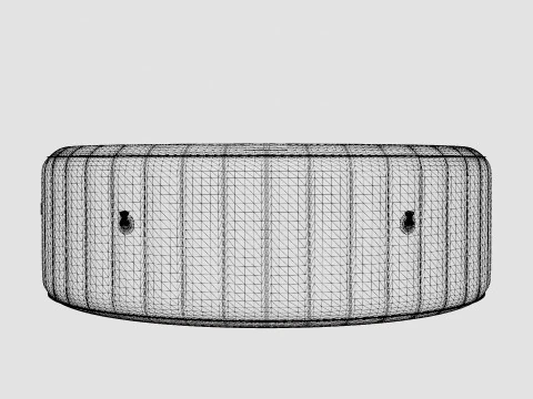 MSPA Ottoman 6p 3D Model