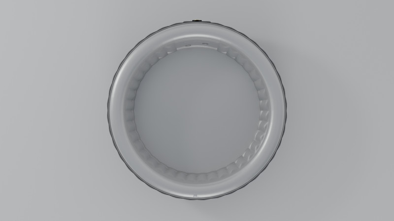 MSPA Silver Cloud 6p Model 3D .c4d .max .obj .3ds .fbx .stl .blend 