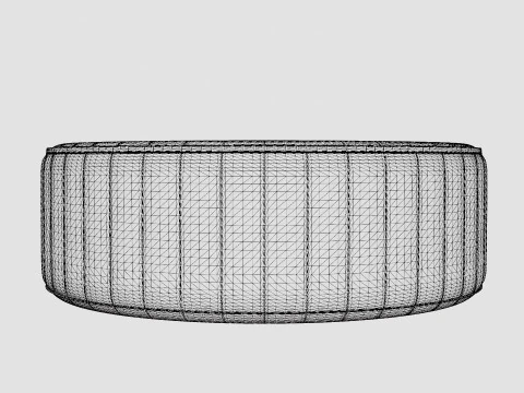 MSPA Silver Cloud 6p 3D Model