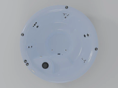Nordic Spas Crown Hepsi Bir Arada 110V 3D Model