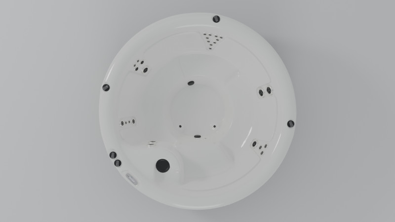 Nordic Spas Crown XL 3D Model .c4d .max .obj .3ds .fbx .stl .blend 