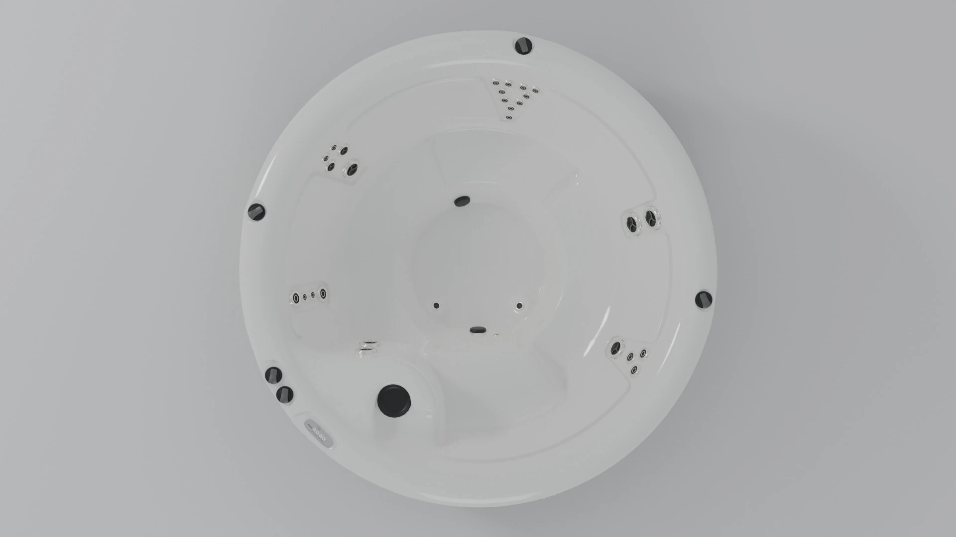 Nordic Spas Crown XL 3D Model .c4d .max .obj .3ds .fbx .stl .blend 