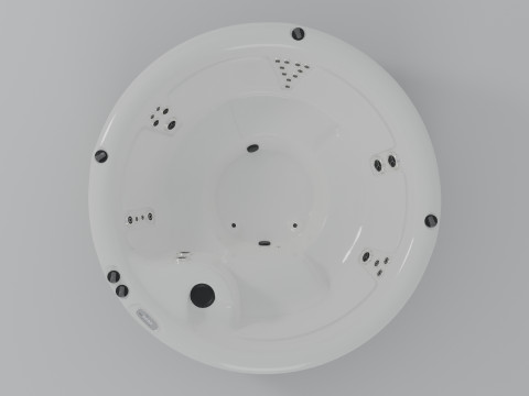 Nordic Spas Crown XL 3D 모델