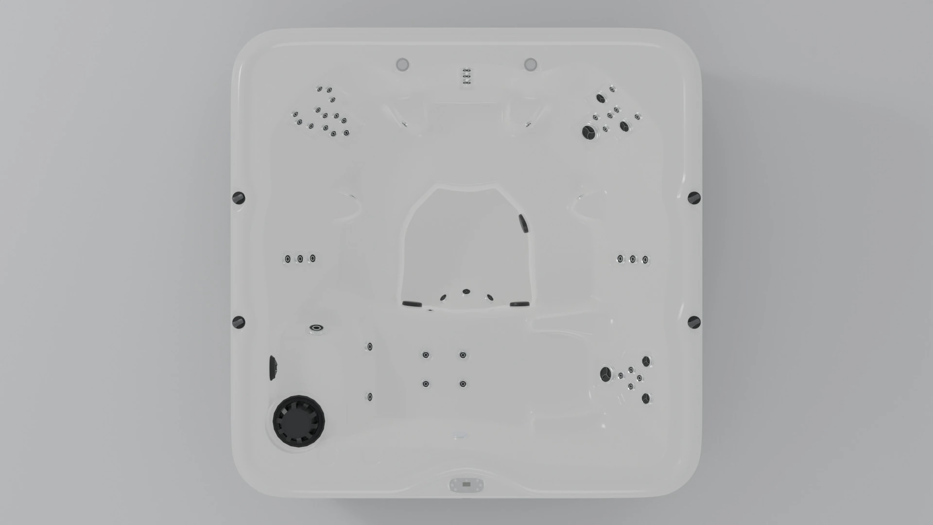 Nordic Spas Encore LS 3D Model .c4d .max .obj .3ds .fbx .stl .blend 