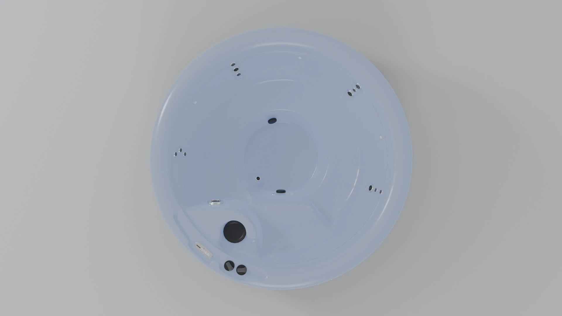 Nordic Spas Impulse DP 3D Model .c4d .max .obj .3ds .fbx .stl .blend 