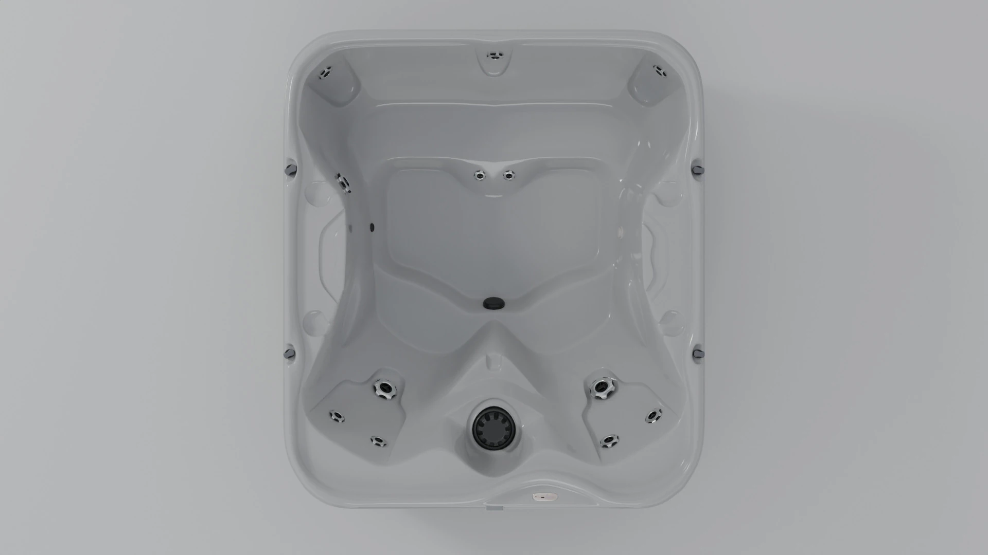 Nordic Spas Retreat All-In-110V 3D Model .c4d .max .obj .3ds .fbx .stl .blend 