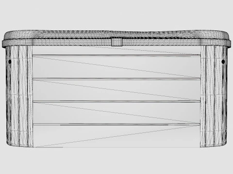 Nordic Spas Retreat All-In-110V 3D Model