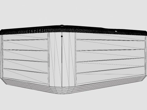 Nordic Spas Stella-All-In-110V 3D Model