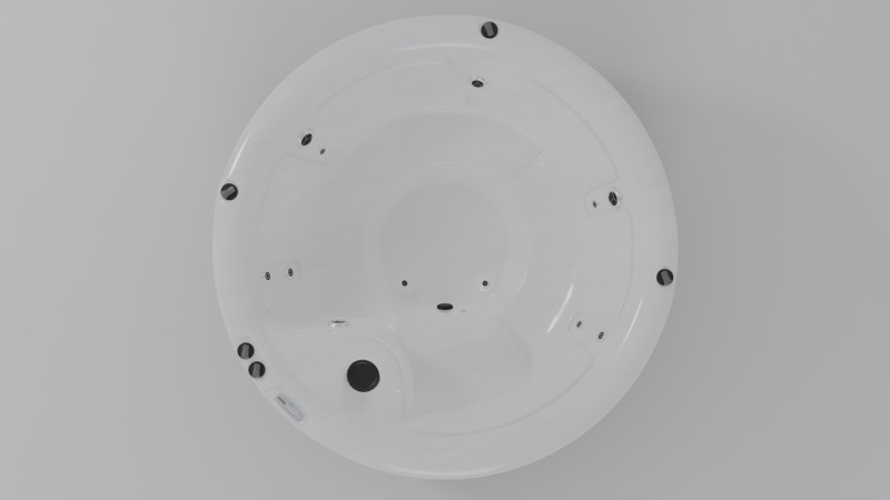 Nordic Spas Warrior XL All-In-110V 3D Model .c4d .max .obj .3ds .fbx .stl .blend 