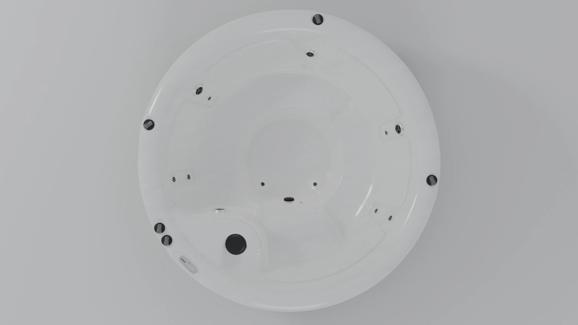 Nordic Spas Warrior XL All-In-110V 3D Model .c4d .max .obj .3ds .fbx .stl .blend