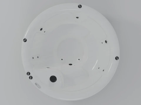 Spa n&oacute;rdico Warrior XL todo en 110 V Modelo 3D