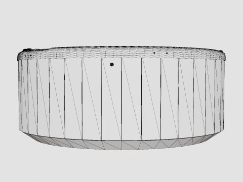 Nordic Spas Warrior XL All-In-110V 3D Model