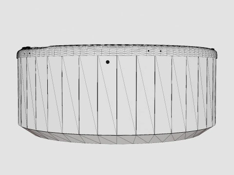 Nordic Spas Warrior XL All-In-110V 3D Model