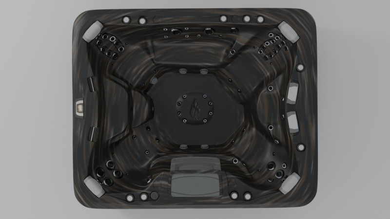 Sundance Spas Aspen 3D Model .c4d .max .obj .3ds .fbx .stl .blend 
