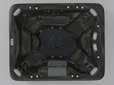 Balnearios de Sundance Aspen Modelo 3D