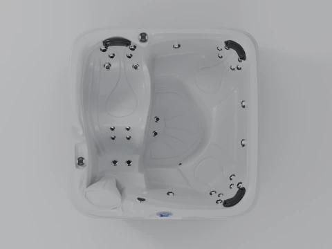 サンダンス スパ バークレー 3Dモデル