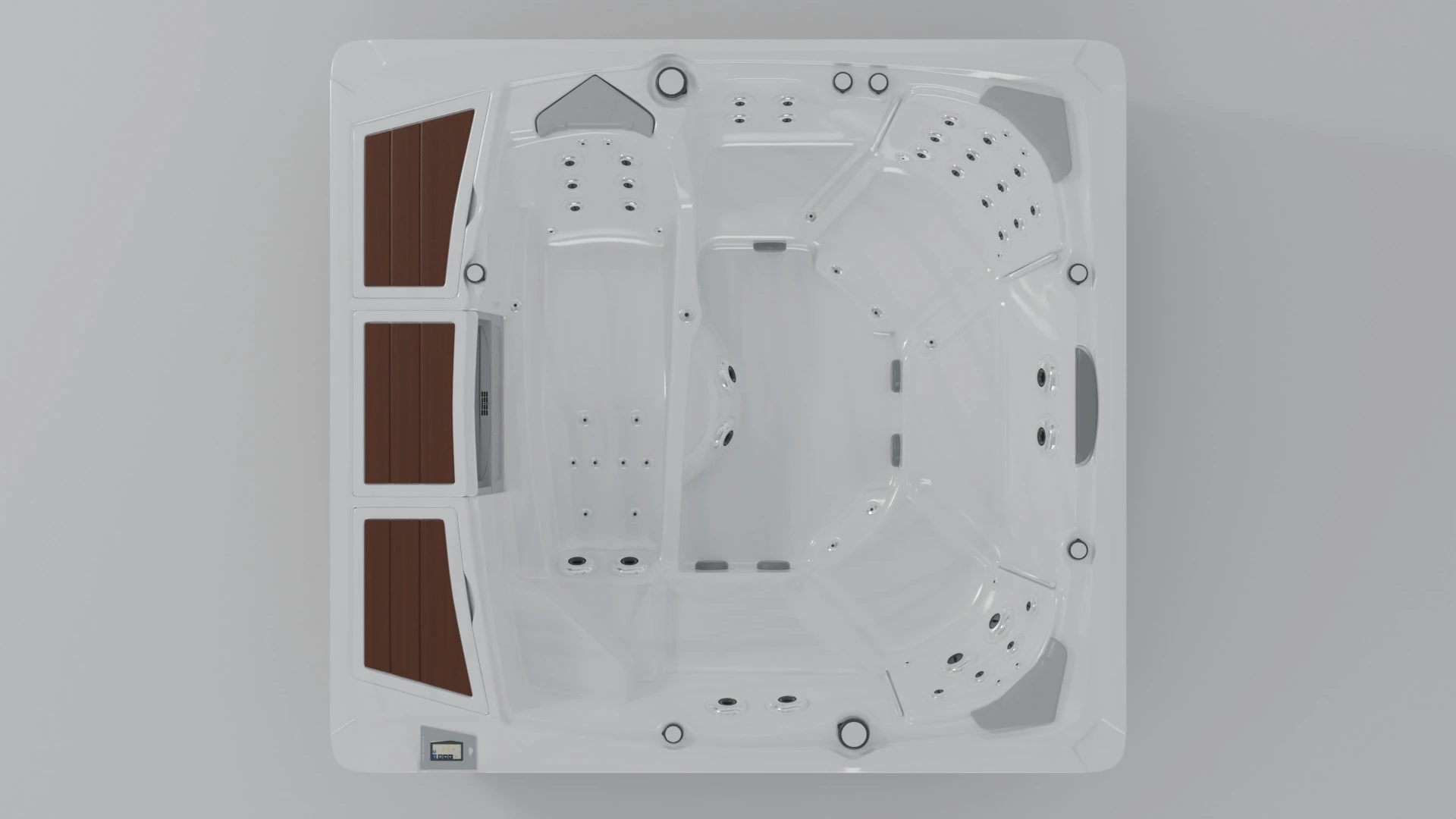 Sundance Spas Claremont 3D Model .c4d .max .obj .3ds .fbx .stl .blend 