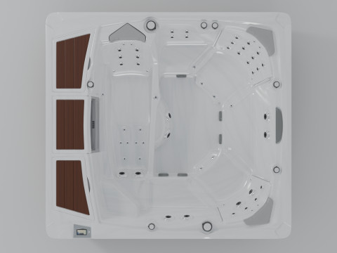 Sundance Spas Claremont 3D Model