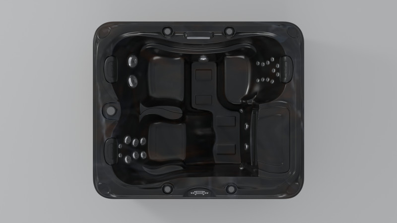 Sundance Spas Dover 3D Model .c4d .max .obj .3ds .fbx .stl .blend 