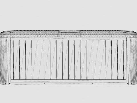 Sundance Spas Dover 3D Model