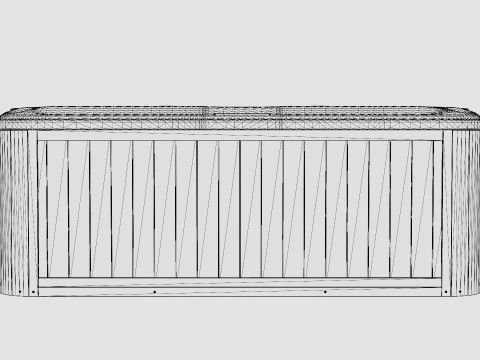 Sundance Spas Dover 3D Model