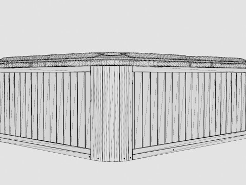 Sundance Spas Dover 3D Model