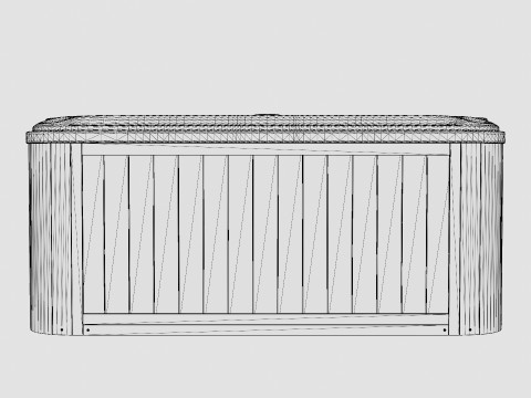Sundance Spas Dover 3D Model