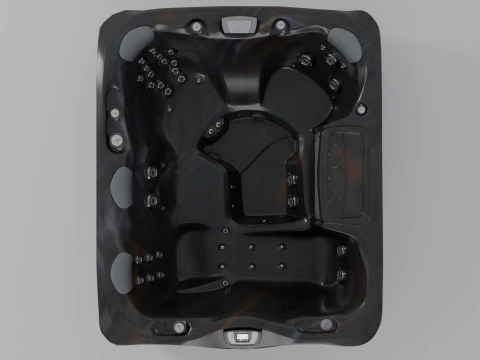 Sundance Spas Mar&iacute;n Modelo 3D