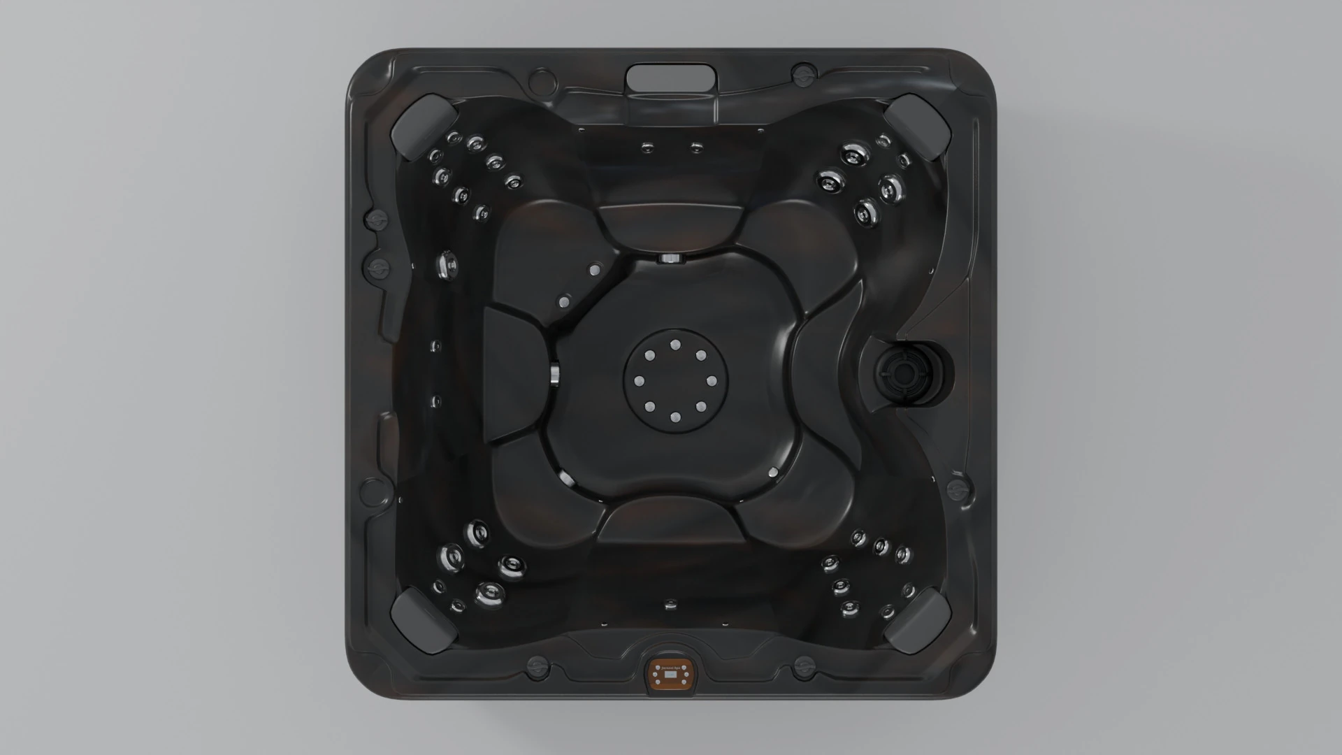 Sundance Spas McKinley 3D Model .c4d .max .obj .3ds .fbx .stl .blend