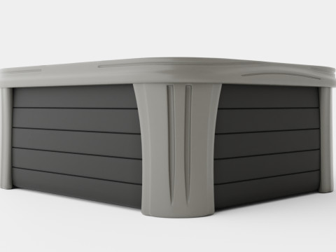 Sundance Spas Paisley 3D-Modell