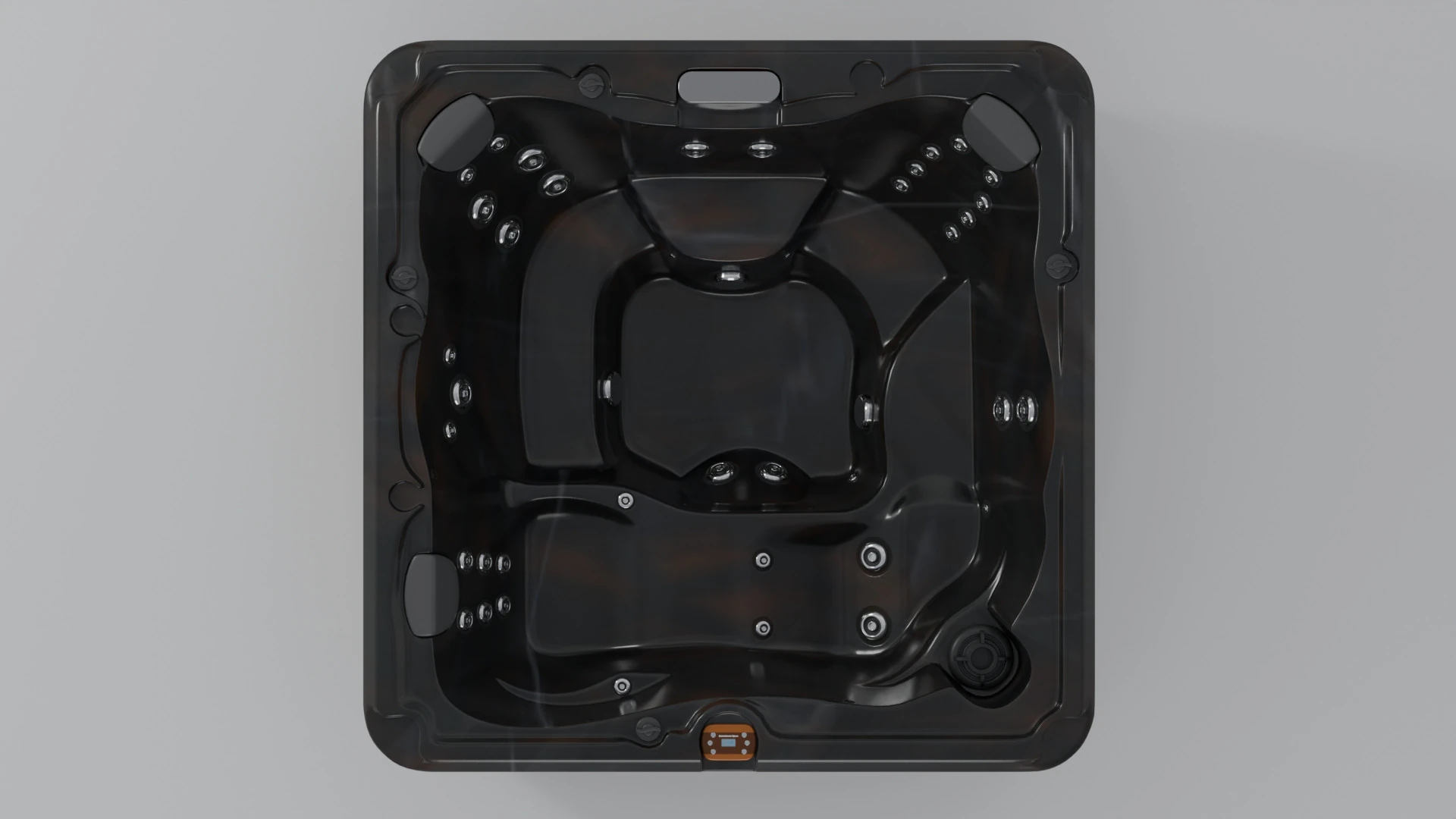 Sundance Spas Peyton 3D Model .c4d .max .obj .3ds .fbx .stl .blend 
