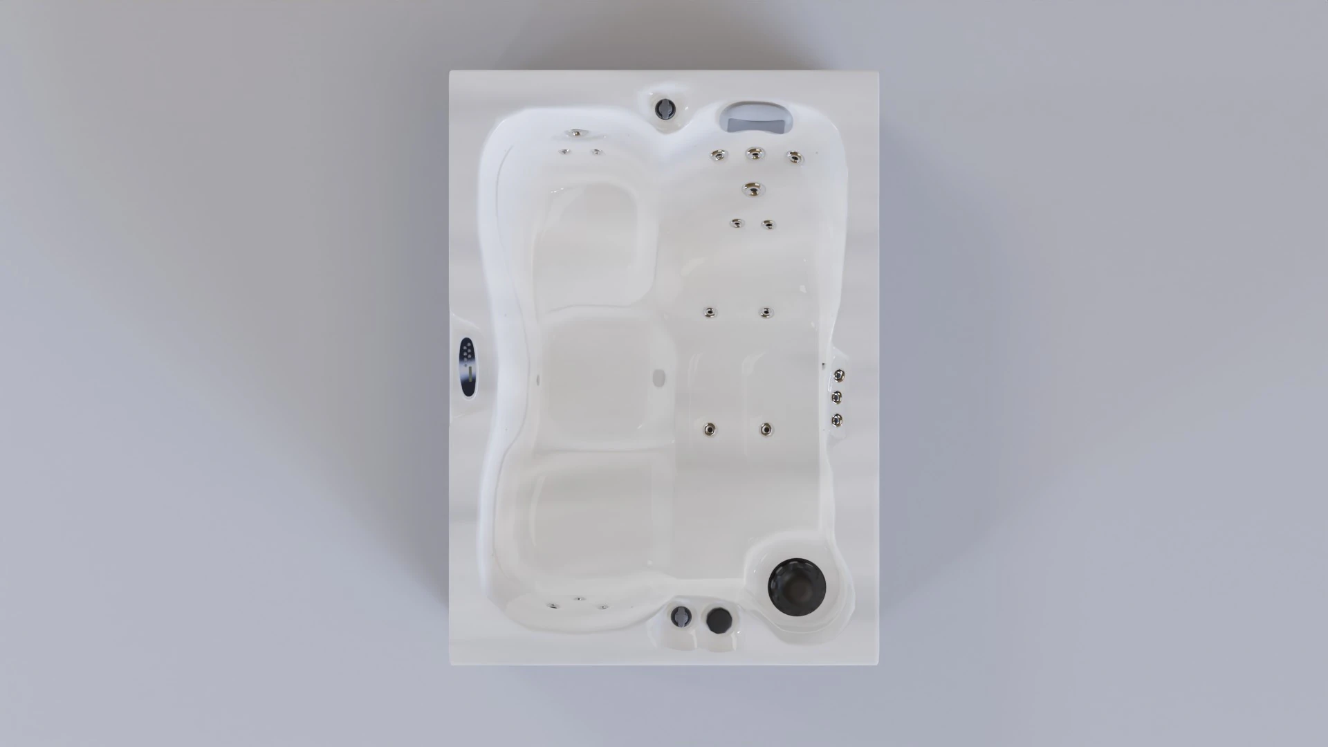 Atlantis Lounger SPA 3D Model .c4d .max .obj .3ds .fbx .stl .blend