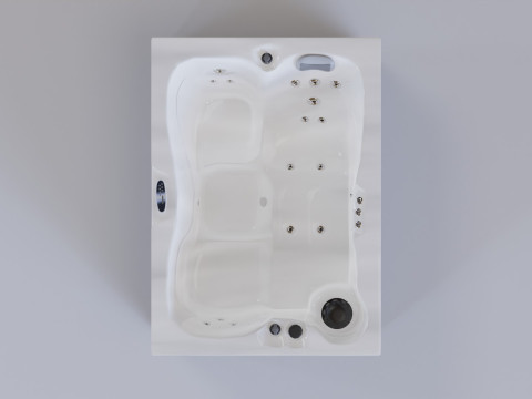 Atlantis Lounger SPA 3D Model