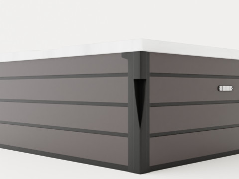 Atlantis Lounger SPA Modelo 3D