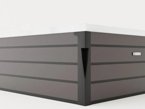 Atlantis Lounger SPA 3D Model